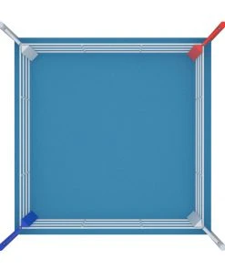 Training Boxing Ring FIGHTER Stage 0.3m - 4 Ropes, TBR-SM03