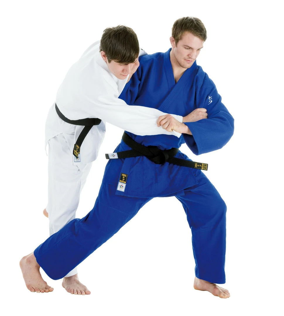 Hayashi Judo Uniforms Judo-gi HIKU Shiai - Blue, 008-6 3 Hayashi Judo Uniforms Judo-gi HIKU Shiai - Blue, 008-6