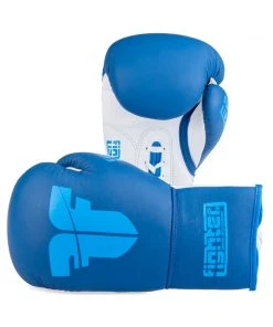 Fighter Boxing Gloves Competition Pro - Light Blue/white, FBG-004BL