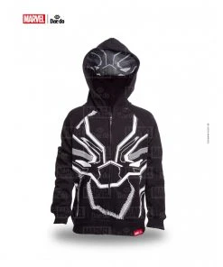 Daedo Hoodie With Mask Black Panther - Black, MARV50621 Hoodies