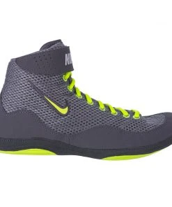 Nike Inflict Wrestling Shoes - Black/neon-green, 325256007