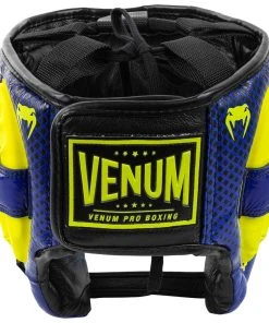 Venum Pro Boxing Headgear LOMA Edition - Blue/yellow, VENUM-03915-405