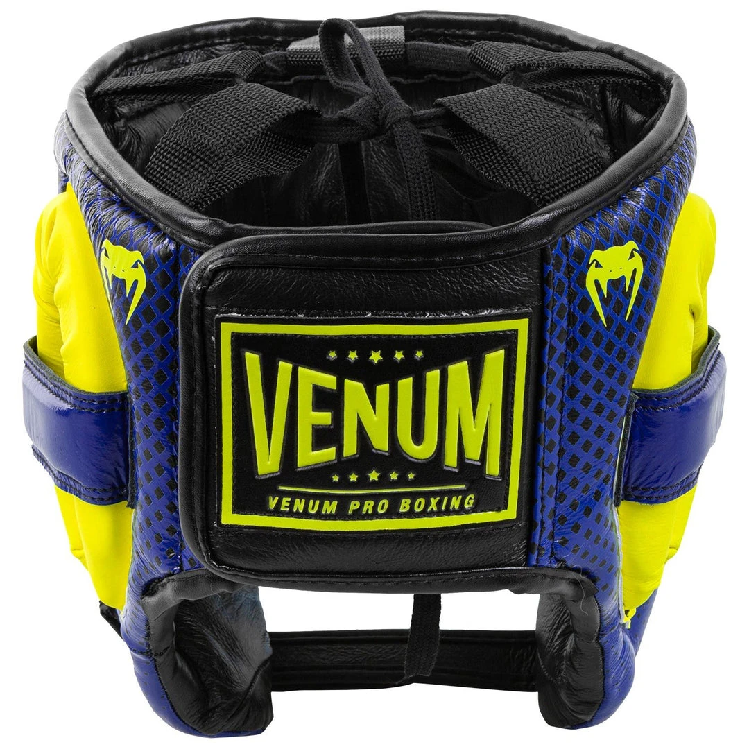Venum Pro Boxing Headgear LOMA Edition - Blue/yellow, VENUM-03915-405 4 Venum Pro Boxing Headgear LOMA Edition - Blue/yellow, VENUM-03915-405