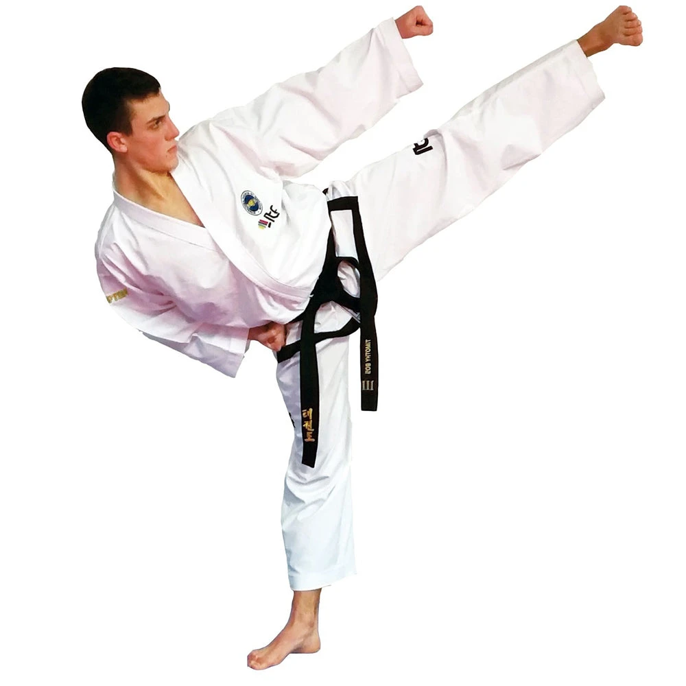 Taekwondo ITF Uniforms TOP TEN ITF Master Dobok - Premium Gold, 16772-1 3 Taekwondo ITF Uniforms TOP TEN ITF Master Dobok - Premium Gold, 16772-1