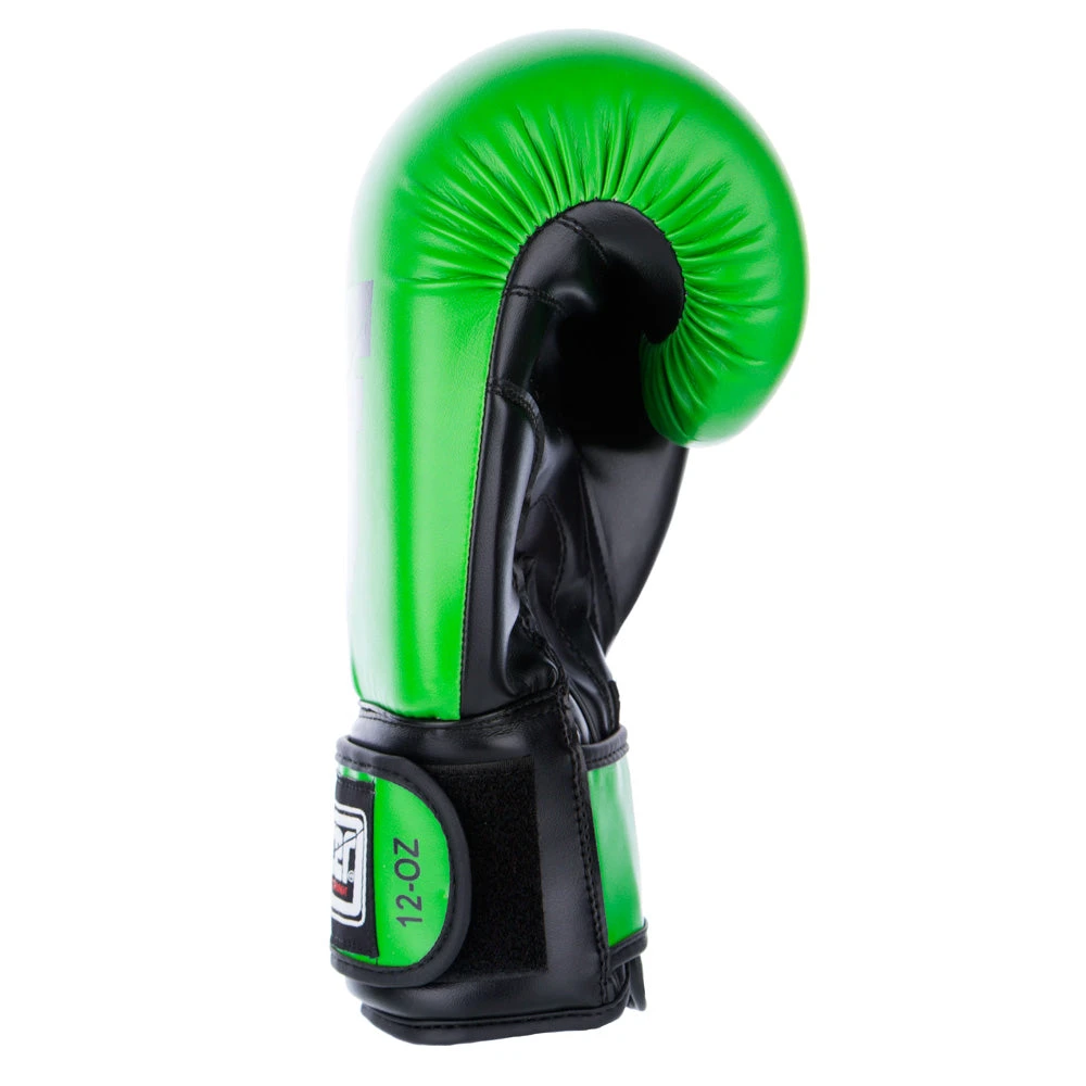 Fighter Basic Gloves - Neon Green/black, 1376APUFG 4 Fighter Basic Gloves - Neon Green/black, 1376APUFG