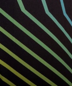 Fighter Pants - FIGHT - Black/rainbow, FF-P004B