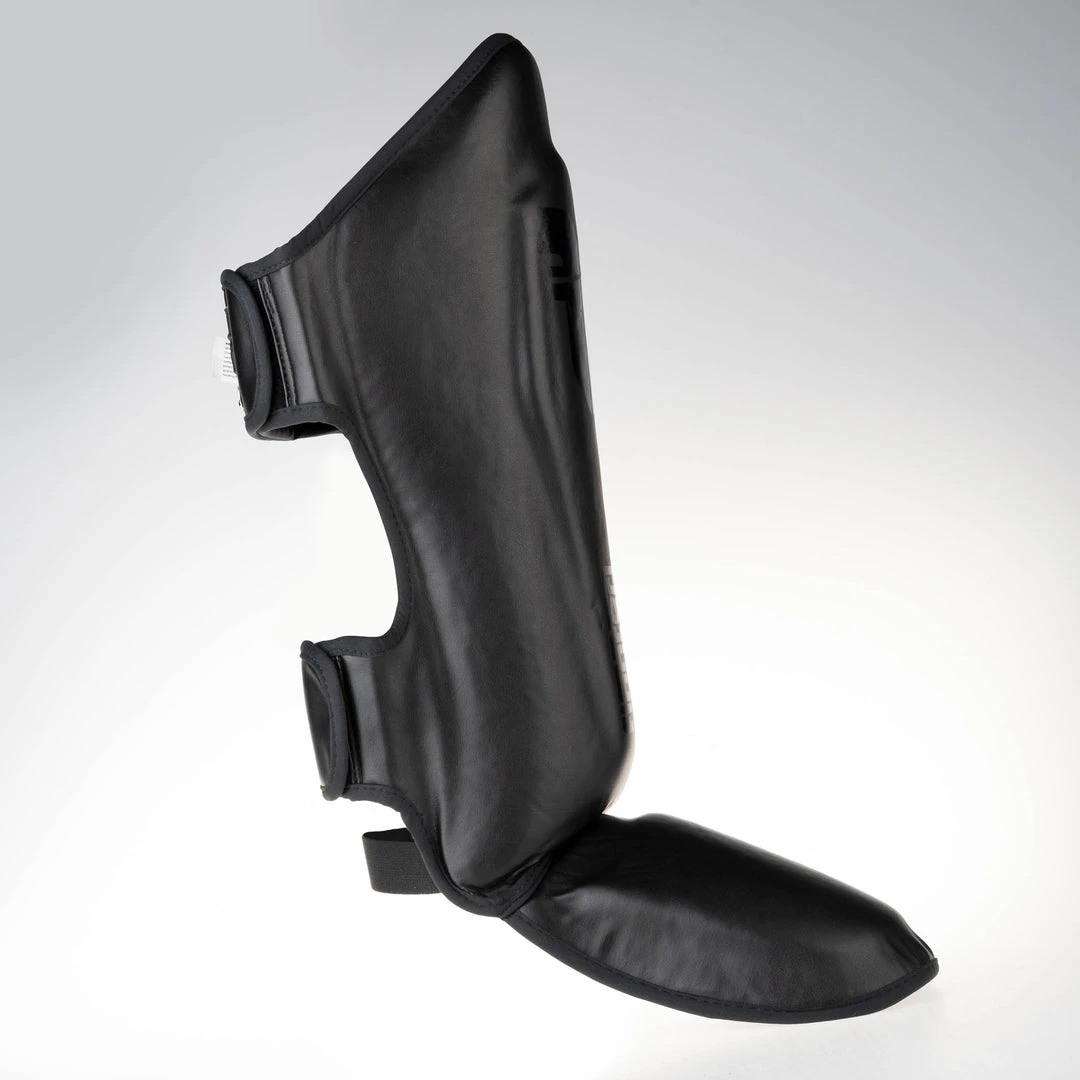Fighter Shinguards Thai Classic - Black, JE1573BB 4 Fighter Shinguards Thai Classic - Black, JE1573BB