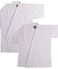 Nine Circles Iaigi & Shitagi Set - White Tetron, IG-2-S-W Iaido Uniforms