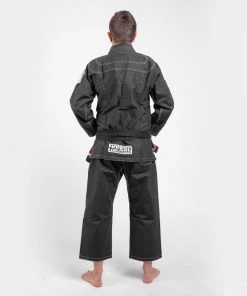 BJJ Uniforms Fighter BJJ Kimono Rice Straw - Black, BJJBL-09 16 BJJ Uniforms Fighter BJJ Kimono Rice Straw - Black, BJJBL-09