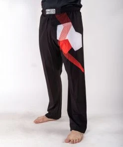 Fighter Pants - FIGHT - Black/red, FF-P002BRW