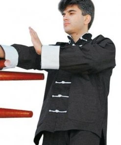 Hayashi Kung Fu Uniform - Black, 123 Kung-fu Uniforms