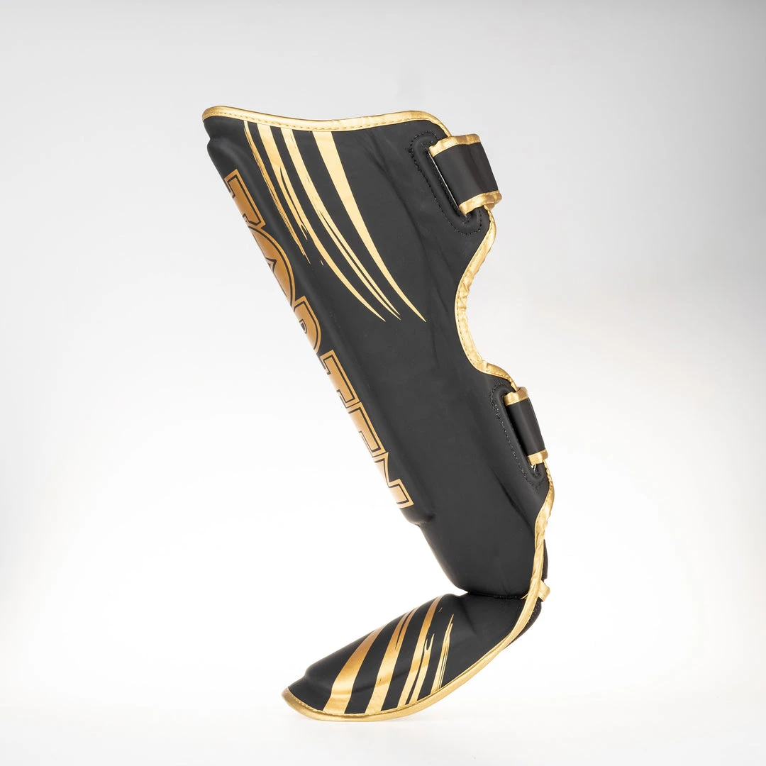 PROTECTION Top Ten Shin Guards SuperLight - Black/gold, 32194-92 6 PROTECTION Top Ten Shin Guards SuperLight - Black/gold, 32194-92