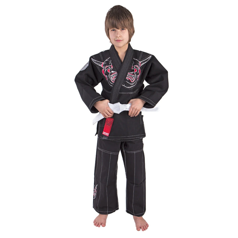 Fighter BJJ Gi Demon Kids, BJJB-01 BJJ Uniforms 3 Fighter BJJ Gi Demon Kids, BJJB-01 BJJ Uniforms