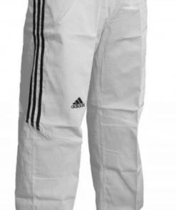 Pants Adidas Training Pant TKD - White, JWA2027
