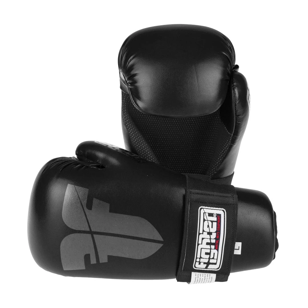 Fighter Open Gloves Strap - Black, FOG-001B 3 Fighter Open Gloves Strap - Black, FOG-001B