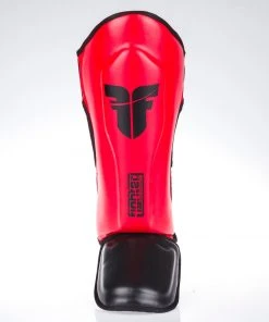 PROTECTION Fighter Shinguards Thai Classic - Red/black, JE1573RB