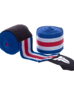 Fighter Handwraps - Blue/white/red, BAND F TRI
