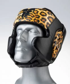 Headguard Fighter Sparring Pro Jungle Series - Leopard, JE2796LE