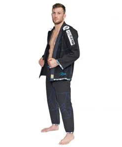 Top Ten Brazilian Jiu Jitsu Uniform Mohicans - Black, 15123-9 BJJ Uniforms