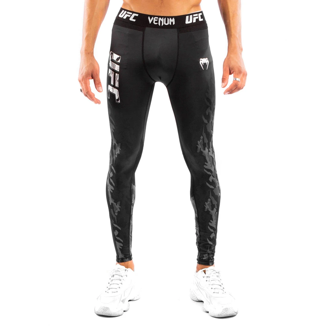 Venum UFC Authentic Fight Week Compression Pants - Black 3 Venum UFC Authentic Fight Week Compression Pants - Black