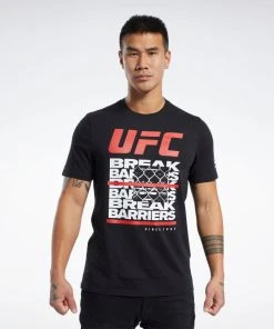 Reebok UFC FG Capsule TEE - Black, FJ5189 12 Reebok UFC FG Capsule TEE - Black, FJ5189