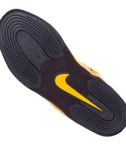Nike Inflict Wrestling Shoes - Black/orange, 325256077