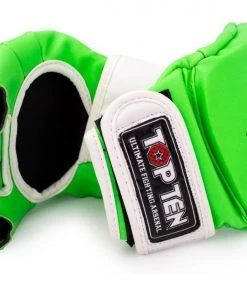 Top Ten MMA Gloves Striking C-Type - Green/white, 23351-51