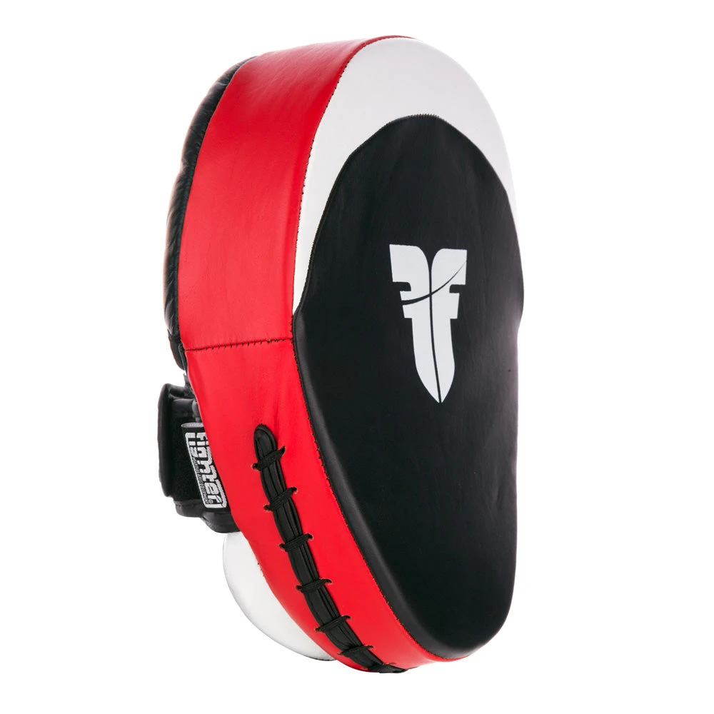 Fighter Focus Mitts - Black/red/white, FFMS-01 TRAINING 4 Fighter Focus Mitts - Black/red/white, FFMS-01 TRAINING