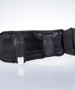 Fighter Shinguards Thai Ergo - Black/white, FSG-004BW PROTECTION