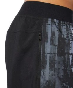 Training Shorts Reebok Moonshift Shorts - Black/blue, DU2166