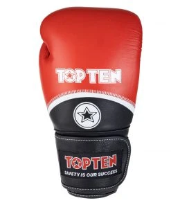 Top Ten Boxing Gloves 4Select - Red/black, 2244-49