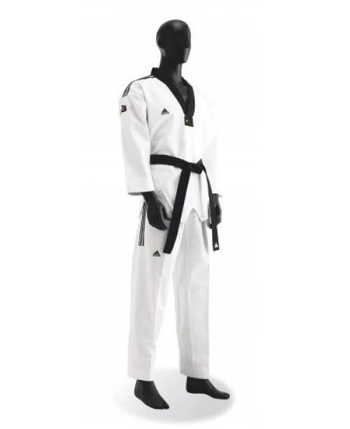 Adidas TKD Dobok - GRAND MASTER - White, Adigrand Taekwondo WT Uniforms 3 Adidas TKD Dobok - GRAND MASTER - White, Adigrand Taekwondo WT Uniforms
