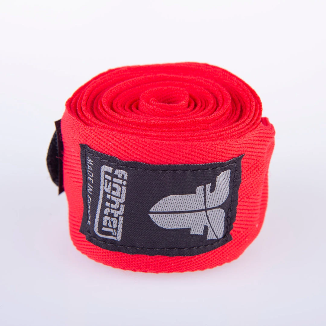 GLOVES Fighter Handwraps - Red, FHW-002RD 4 GLOVES Fighter Handwraps - Red, FHW-002RD