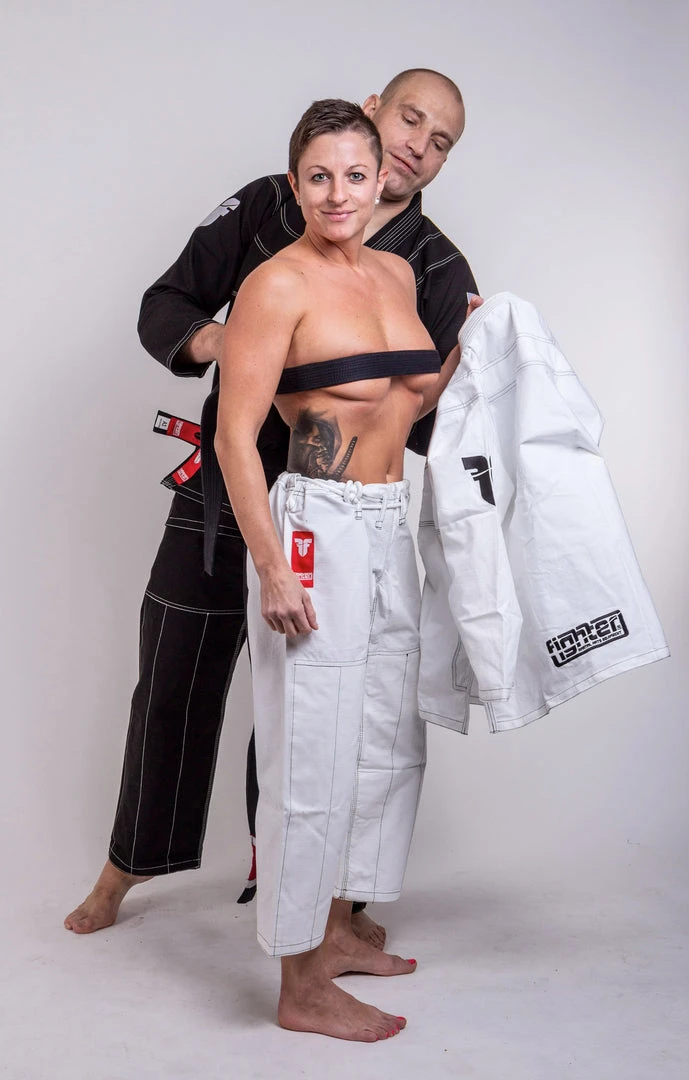 Fighter BJJ Ripstop Gi Rip Stop - White, BJJBW-05 9 Fighter BJJ Ripstop Gi Rip Stop - White, BJJBW-05