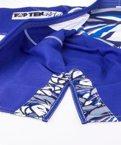 BJJ Uniforms Top Ten Brazilian Jiu Jitsu Uniform Mohicans - Blue, 15123-6