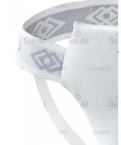 WT Male Groin Guard DAEDO - White, ADITGG01