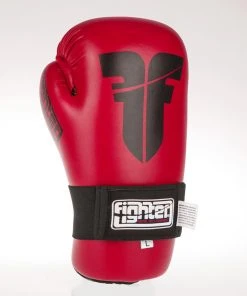 Fighter Open Gloves Strap - Dark Red, FOG-001R 21 Fighter Open Gloves Strap - Dark Red, FOG-001R
