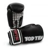 Boxing Gloves TOP TEN Fight - Black/white, 20661-90 2 Boxing Gloves TOP TEN Fight - Black/white, 20661-90