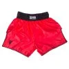 Fighter Thai Trunks Bangkok Plain - Red/black, FP02 K1 & Thai Shorts