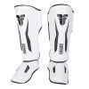 Fighter Shinguards Thai Ergo - White, FSG-004WB
