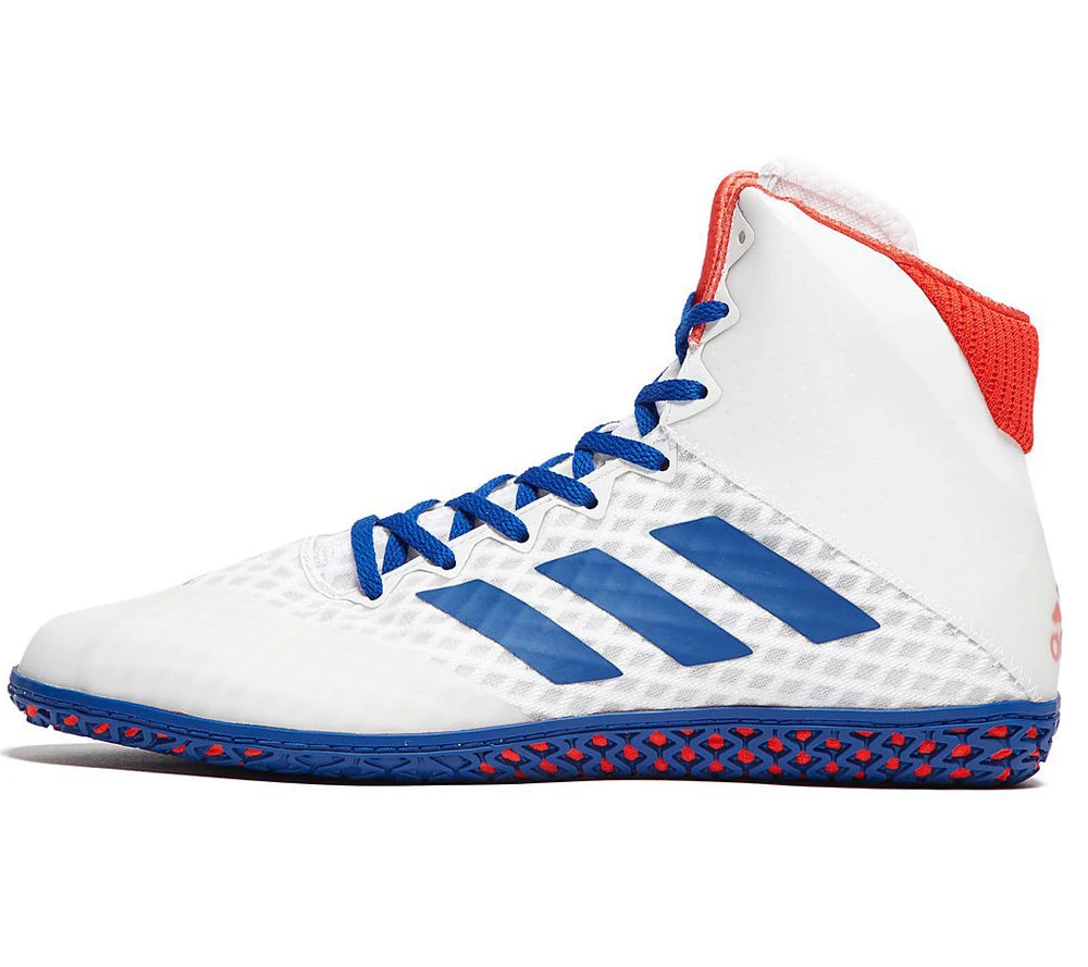 Adidas Shoes Mat Wizard 4. - White/blue/red, BC0533 3 Adidas Shoes Mat Wizard 4. - White/blue/red, BC0533