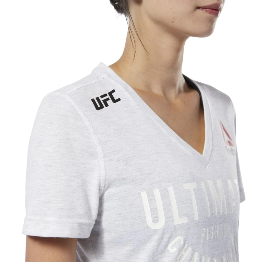 T-Shirts Reebok Fight Night Champ Walkout Jersey - White, DM5171 4 T-Shirts Reebok Fight Night Champ Walkout Jersey - White, DM5171