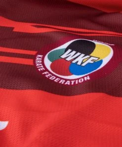 Workout T-Shirts Hayashi WKF T-Shirt - Red, 99341-4