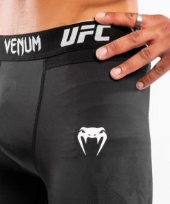 Venum UFC Authentic Fight Week Compression Pants - Black 13 Venum UFC Authentic Fight Week Compression Pants - Black