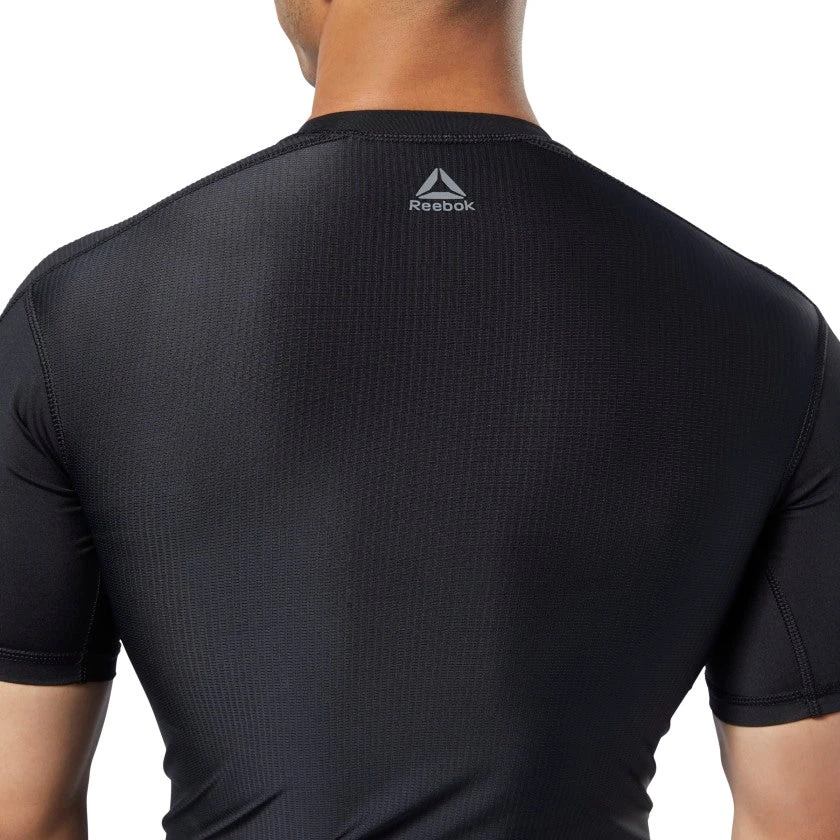 Reebok Training T-Shirts Workout Graphic Compression Tee - Black, EC0960 5 Reebok Training T-Shirts Workout Graphic Compression Tee - Black, EC0960