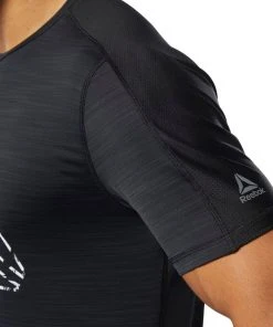 Training T-Shirts Reebok Training Activchill Tee - Black, DU3933
