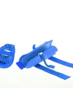 Hayashi Karate Kickprotector - Instep And Shin WKF - Blue, 343-6N