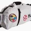 Hayashi WKF Gym Bag / Backpack Combo - White L, 8041-10 TRAINING
