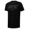 T-Shirts Reebok UFC Fan Gear Logo Tee - Black, DQ2007