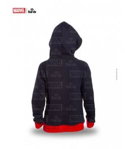 Daedo Hoodie Captain Americar - Black, MARV50322